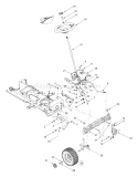 Page A Diagram and Parts List for 13AT614H701 2004 Yard Man Lawn Tractor